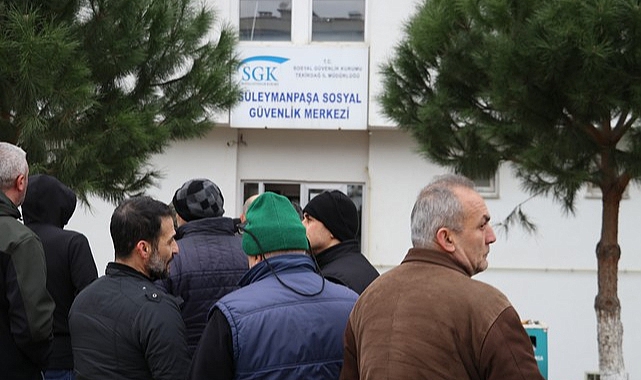 Trakya'daki SGK İl Müdürlüklerinde EYT Yoğunluğu
