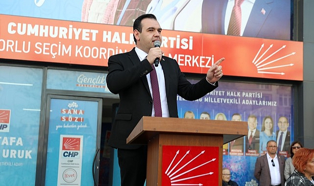CHP Çorlu Seçim Koordinasyon Merkezi Açıldı