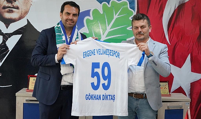 Gökhan Diktaş’tan Ergene Velimeşespor’a Ziyaret