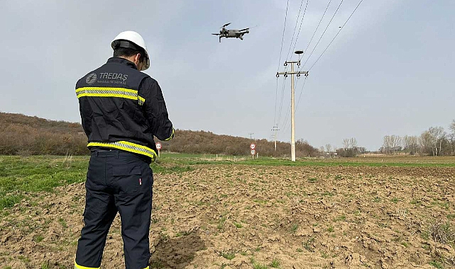 Trakya'da Leylek Yuvalarının Bahar Bakımı Termal Kameralı Dronla Yapılıyor