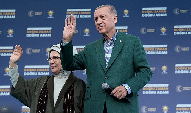 Cumhurbaşkanı Erdoğan Çerkezköy'de