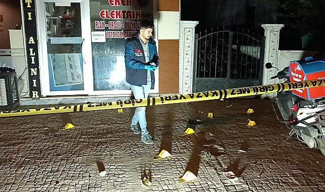 Kuryeler Arasında Silahlı Kavga