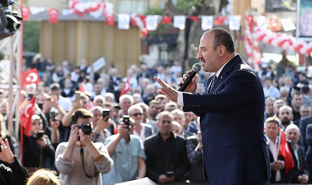 Sanayi ve Teknoloji Bakanı Mustafa Varank Bursa'da