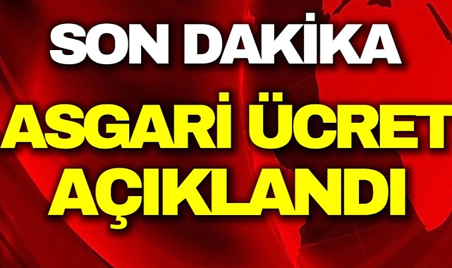 Asgari Ücret Belli Oldu!