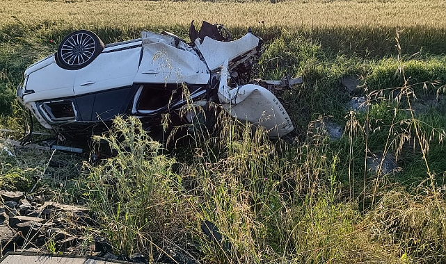 Çorlu’da Feci Kaza! 1 Ölü 1 Yaralı
