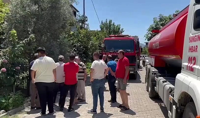 Bursa&#039;da Yangından Etkilenen 3 Çocuk Hastaneye Kaldırıldı