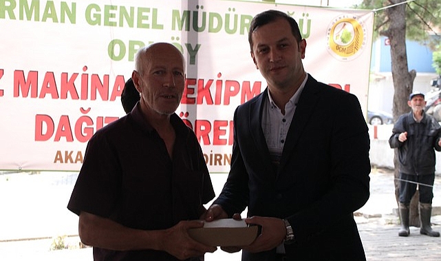 Ceviz Üreticilerine Devlet Destekli Ekipman Dağıtıldı