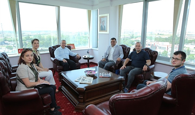 Eller Belediye Başkanından, Rektör Tabakoğlu&#039;nu Ziyaret