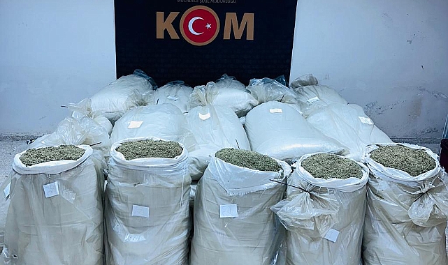 720 Kilo 350 Gram Kaçak Çay Ele Geçirildi