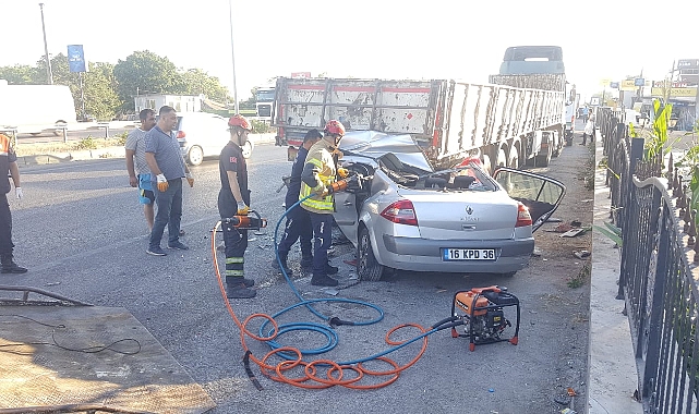 Bursa'da Feci Kaza! 4 Ölü 2 Yaralı