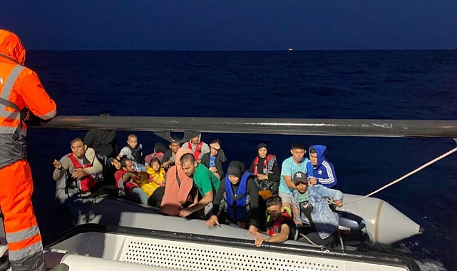 Çanakkale Açıklarında 31 Düzensiz Göçmen Yakalandı