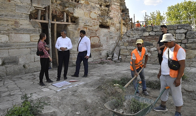 Edirne Sarayı&#039;nın İhya Çalışmaları Sürüyor