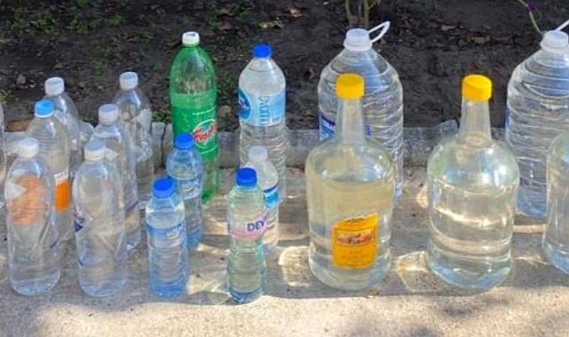 30 Litre Sahte İçti Ele Geçirildi