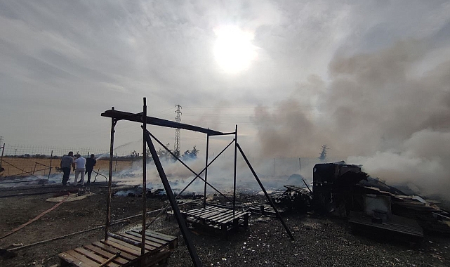 Nalbur Deposunda Yangın