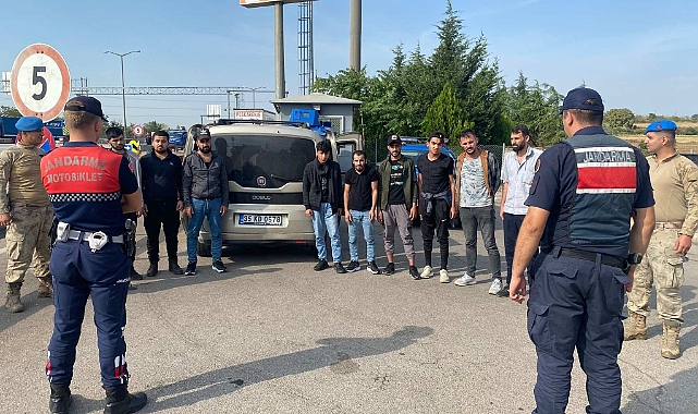 Bir Haftada 857 Düzensiz Göçmen Yakalandı