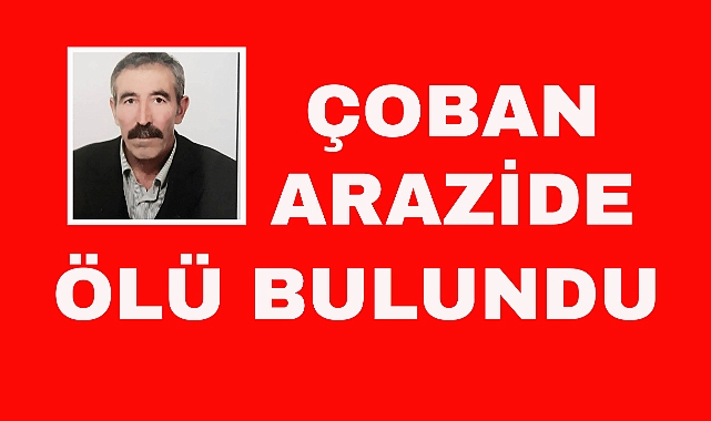 Çoban Arazide Ölü Bulundu