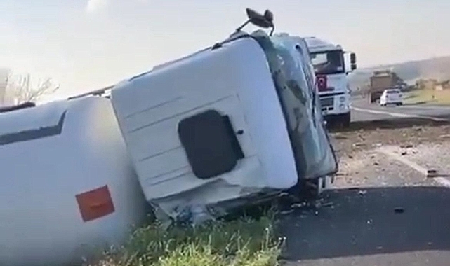 Devrilen Tankerin Sürücüsü Öldü
