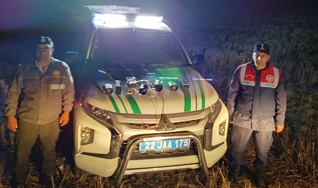 Jandarma Kaçak Avcılık Denetimi Yaptı