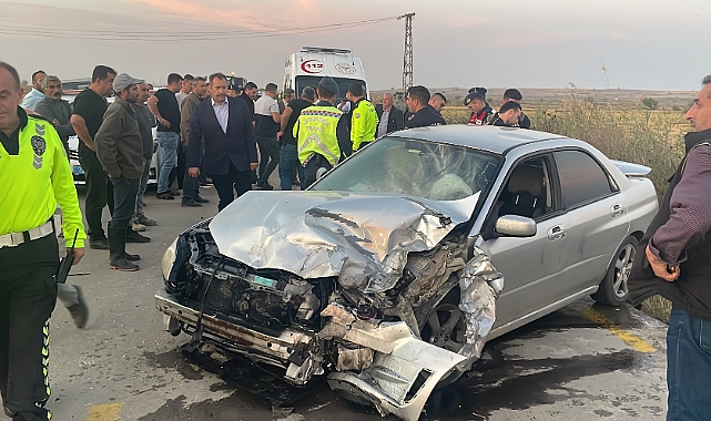 Şüphelileri Kovalayan Polis Aracı Kaza Yaptı, 2 Yaralı