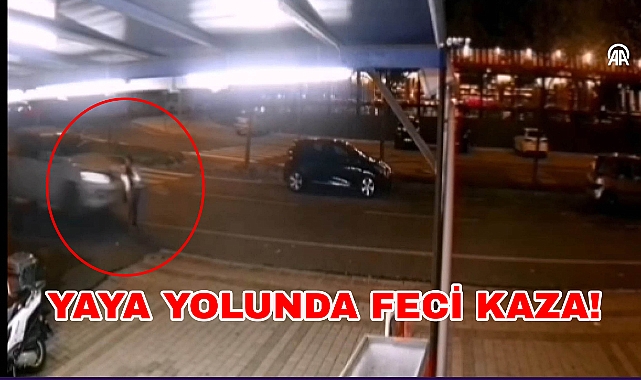 Yaya Yolunda Feci Kaza!