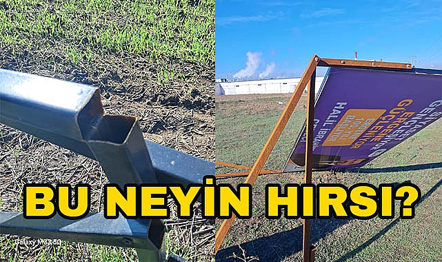 Bu Neyin Hırsı? Başkan Aday Adayının Tabelalarına Bile Tahammül Edemediler!