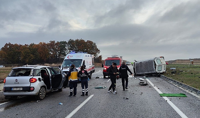 Feci Kaza, 1 Ölü 2 Yaralı
