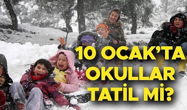 Çorlu’da Okullar Tatil Edildi