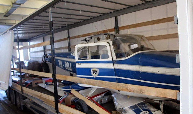 Kapıkule'de TIR'da Cessna Tipi Uçak Ele Geçirildi