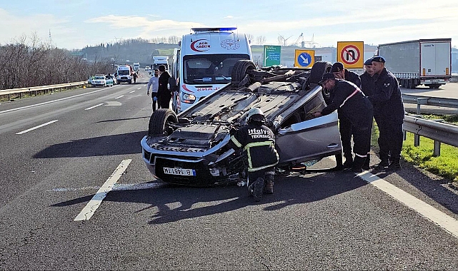 TEM'de Zincirleme Kaza! 3 Yaralı