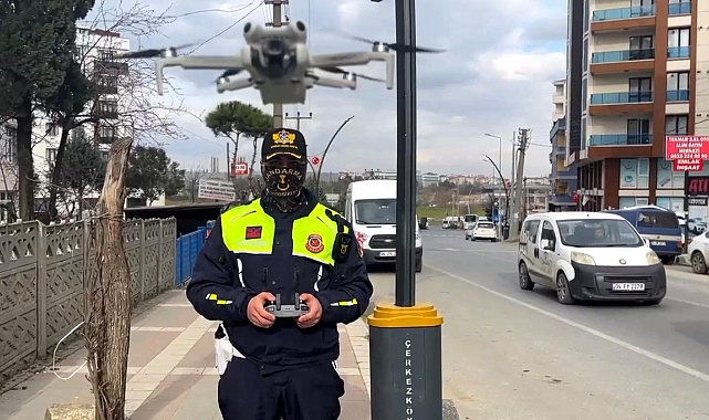 Tekirdağ'da Kural İhlali Yapanlar Drone İle Tespit Edildi