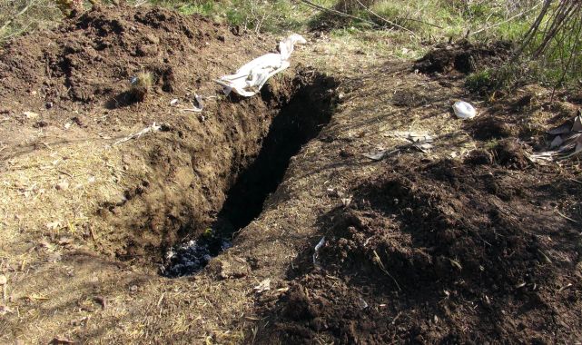 10 gündür kayıptı, arazide gömülü halde ölü bulundu