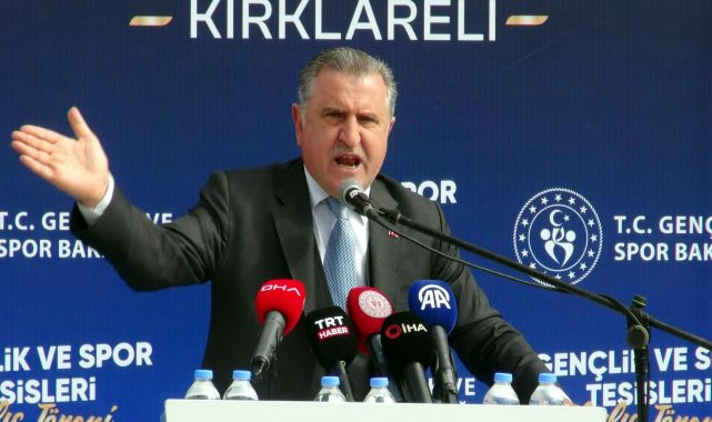 Bakan Bak: Amatör spor kulüplerinin sayısını arttırmaya, tesis yapmaya devam edeceğiz