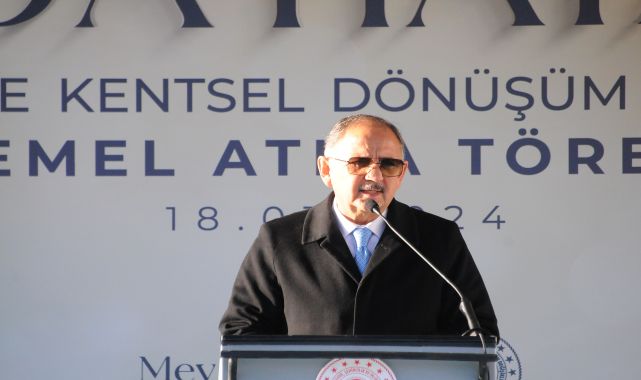 Bakan Özhaseki: Yeni bir belediyecilik modası çıktı, 'algı belediyeciliği' diyorlar, başını İstanbul çekiyor
