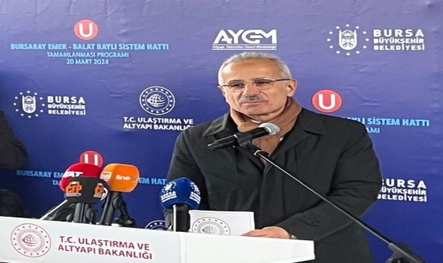 Bakan Uraloğlu: 2002'den bu yana ulaşım ve iletişim altyapısına 275 milyar dolar yatırım gerçekleştirdik (3)