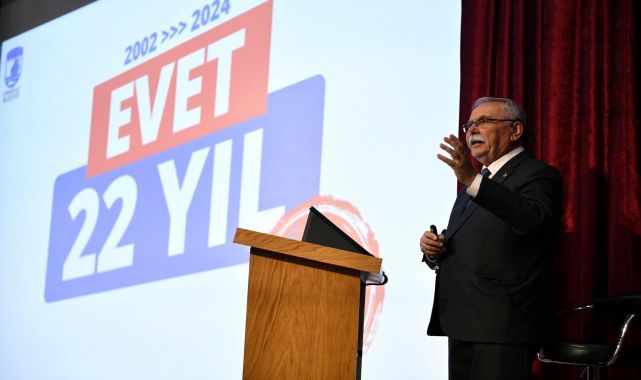 Başkan Gökhan, 22 yıllık görev süresinde hayata geçirdiği hizmetleri anlattı
