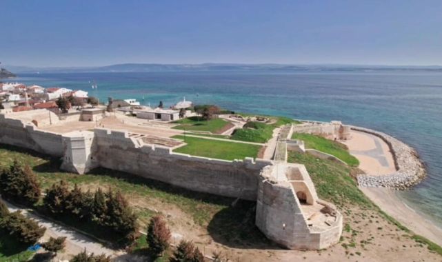 Çanakkale Zaferi'nin 109'uncu yılında Seddülbahir Kalesi'ne İtalya'dan ödül