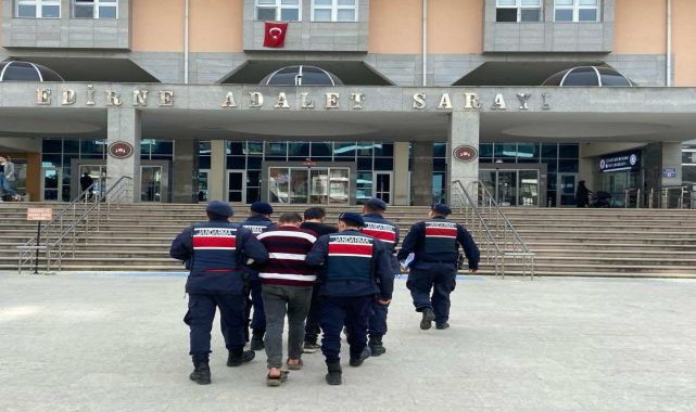 Edirne’de 8 yıl hapis cezasıyla aranan hükümlü sınırda yakalandı