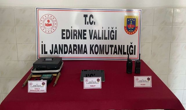 Edirne'de kaçak kazı yapanlara suçüstü; 6 gözaltı