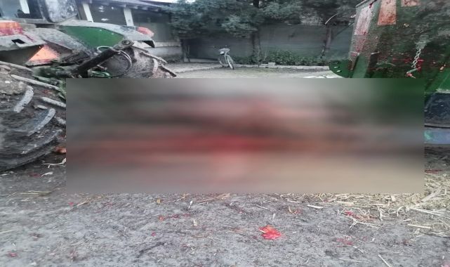 Kıyafeti patoz ile traktör miline dolanan kadın yaşamını yitirdi