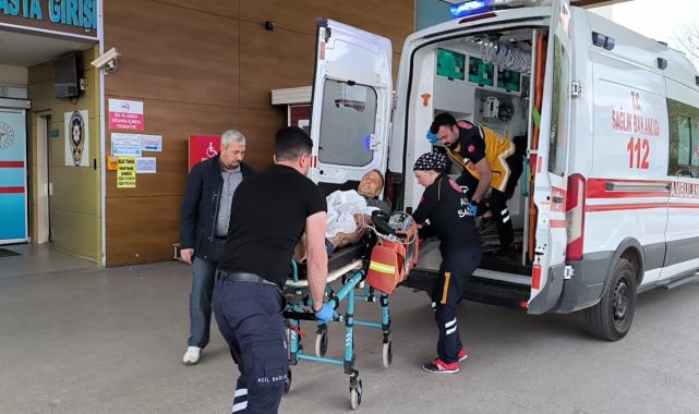 Baba ile 2 oğlu, iş yerlerinden malzeme çaldığını öne sürdükleri işçilerini darbedip, tabancayla vurdu
