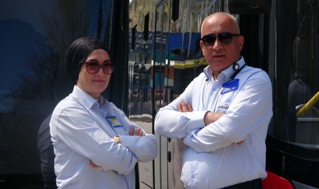 Bursa'nın halk otobüsü şoförü çifti