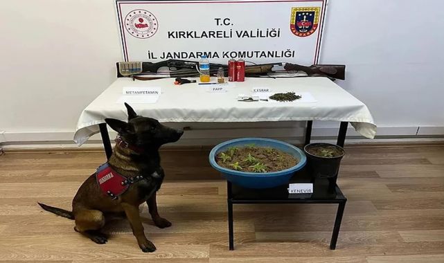 Çiftlikte uyuşturucu ele geçirildi: 1 gözaltı