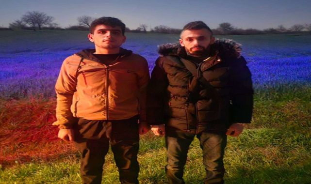 Edirne'de 2 kaçak göçmen yakalandı