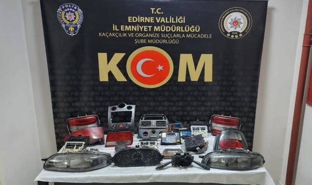 Edirne’de gümrük kaçakçılığı operasyonları