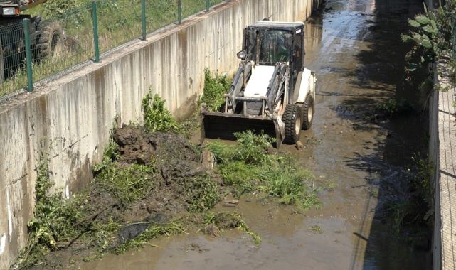 Kanlıdere'de temizlik çalışması