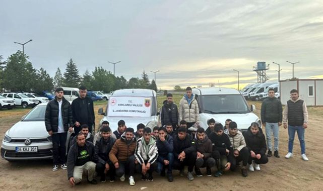 Kırklareli’nde 43 göçmen yakalandı, 13 organizatör tutuklandı