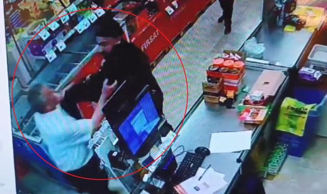 Marketteki cinayetle biten kavga kameralarda
