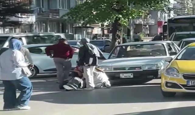 Otomobilin çarptığı 86 yaşındaki yaya yaralandı