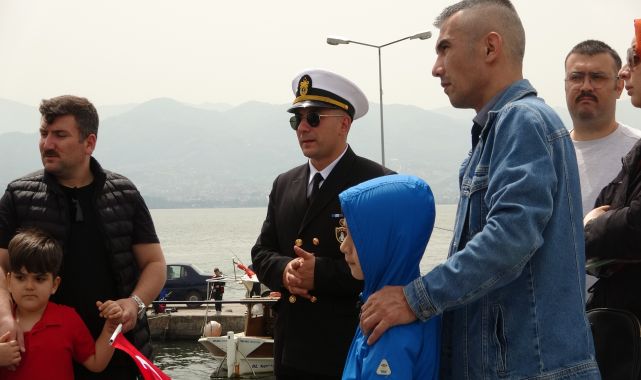 TCG Fırtına Hücumbotu'na çocuklardan ilgi