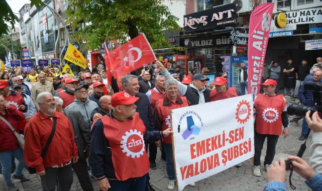 1 Mayıs Yalova’da coşkuyla kutlandı